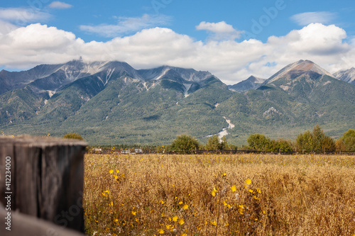 autumn in the mountains