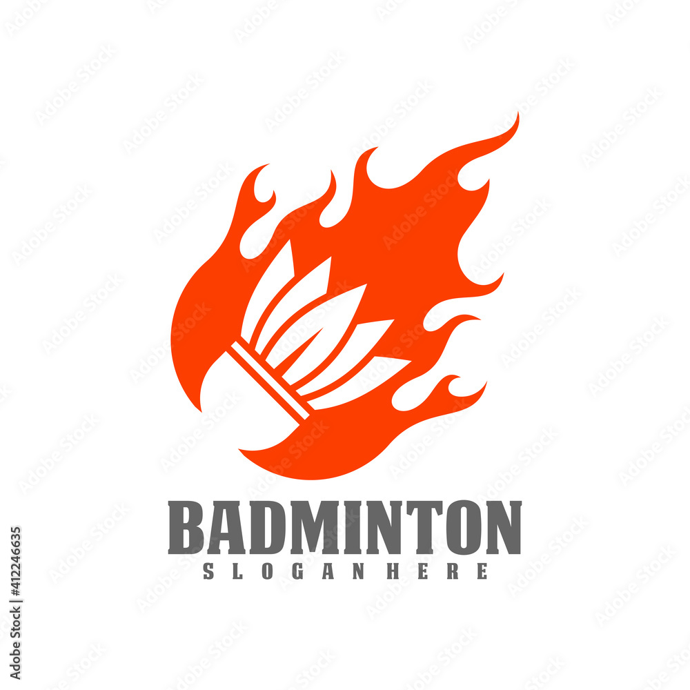 Professional Badminton Sports Team Championship Logo, Creative Badminton design concepts template, icon symbol Professional Badminton Sports Team Championship Logo, Creative Badminton design concepts template, icon symbol