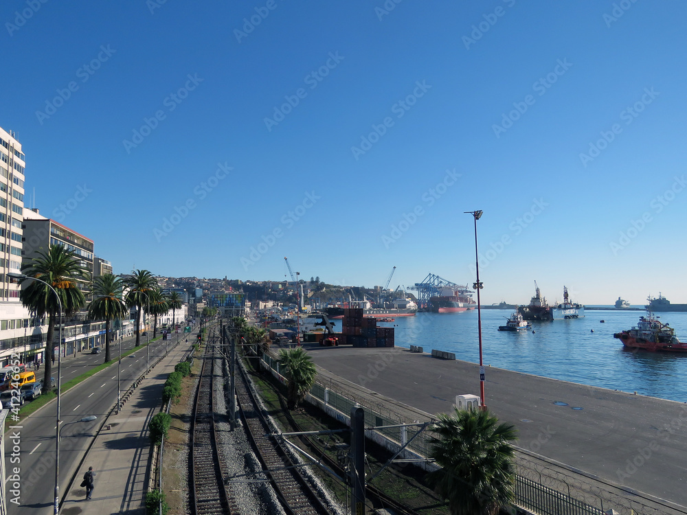 Mar y Ferrocarril Valparaiso
