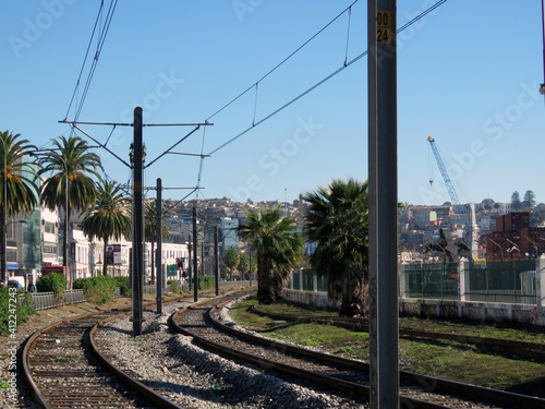 Vías Ferrocarril Valparaiso