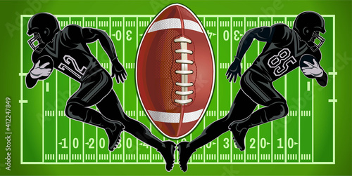 American football player