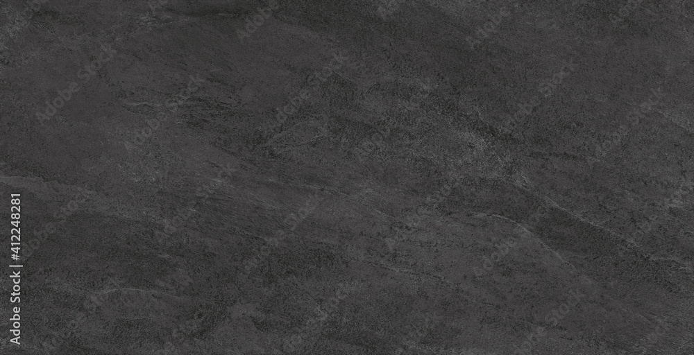 Fototapeta premium Black marble natural pattern for background, abstract black and white