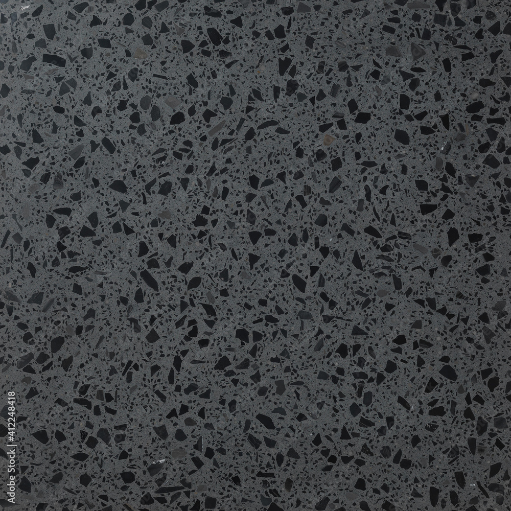 Fototapeta premium black terrazzo texture