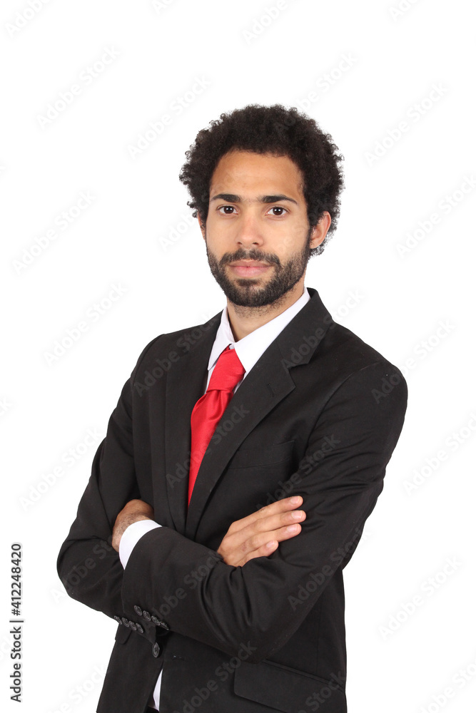 Portrait of a beautiful businessman