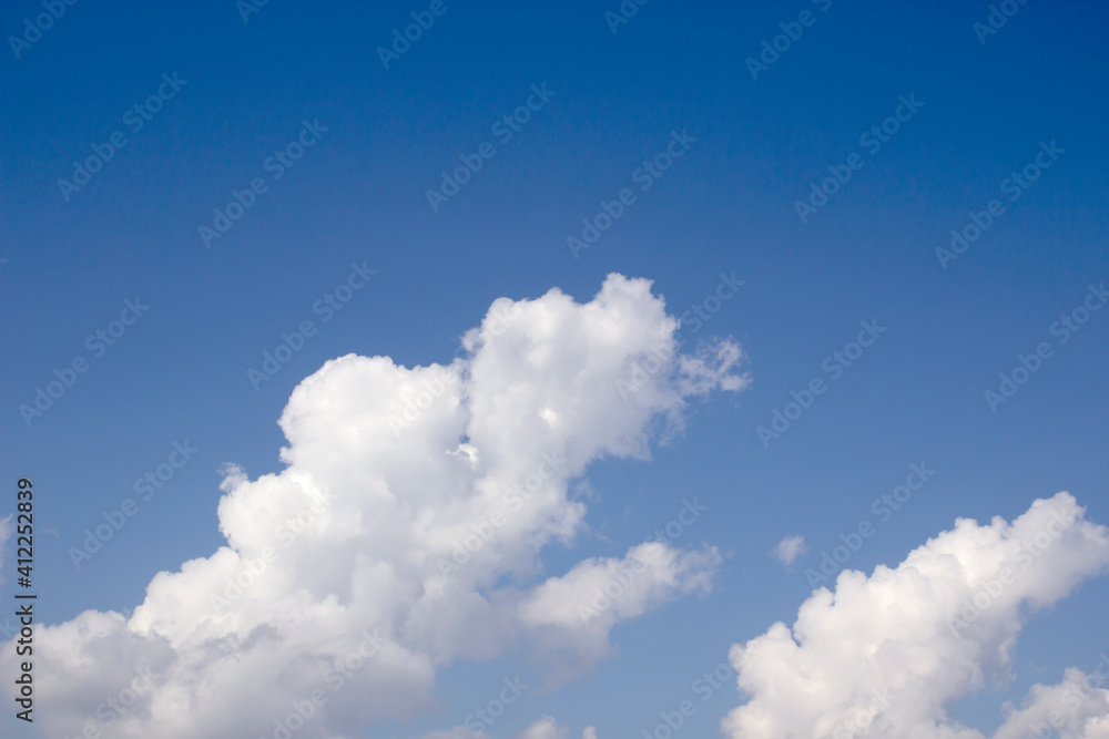 Blue sky with white clouds background texture. Blue sky with white clouds background texture.