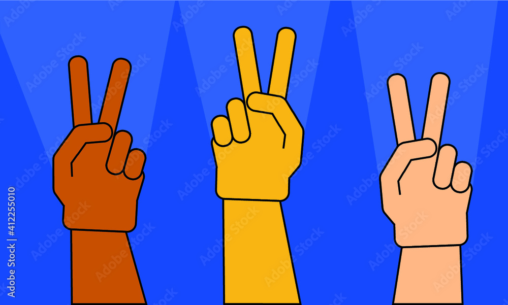 Fototapeta premium Peace sign