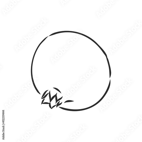 fruit pomegranate set hand drawn vector illustration realistic sketch. garnet vector sketch illustration