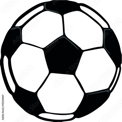 Beautiful soccer ball 