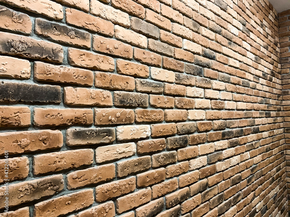 Brick wall element, background, texture Brick wall element, background, texture