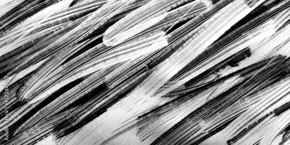 Obraz premium black and white art background texture