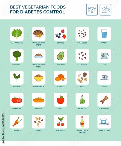 Best vegetarian foods for diabetes