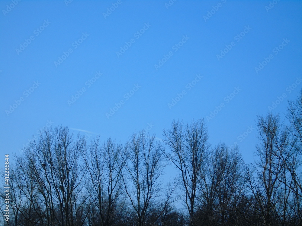Fototapeta premium Himmel über Deutschland