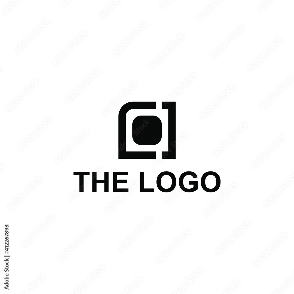 Abstract Geometric Logo Concept Vector. Abstract Simple Logo Template. Abstract Geometric Logo Concept Vector. Abstract Simple Logo Template.