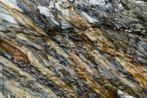 texture on rock 