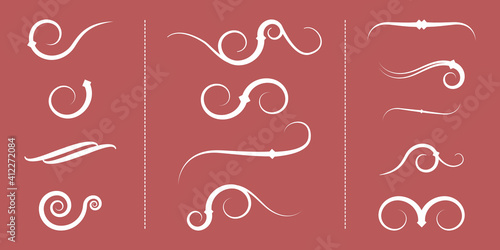 Vector Illustration Wirbel elemente