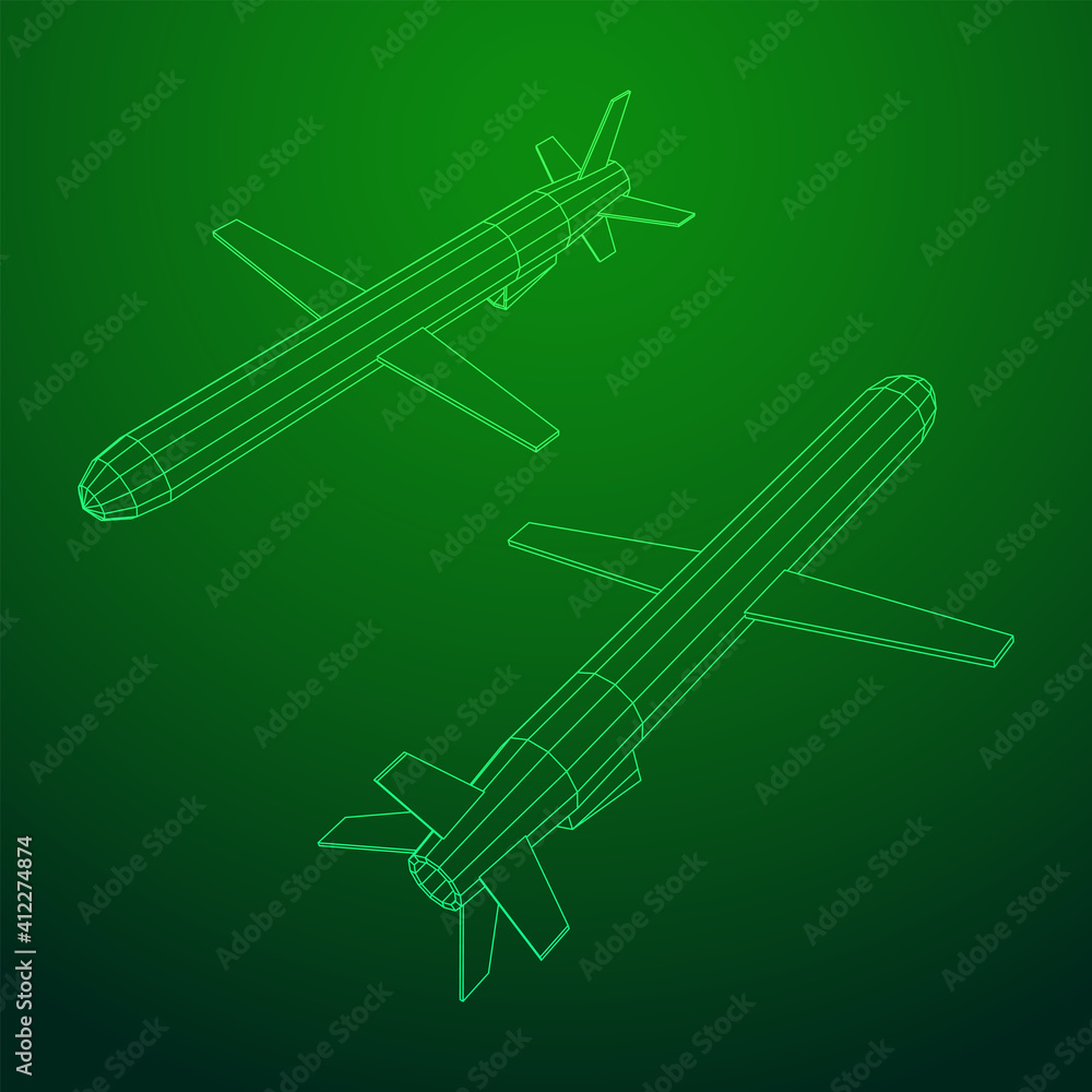 Flying supersonic cruise missile Flying supersonic cruise missile