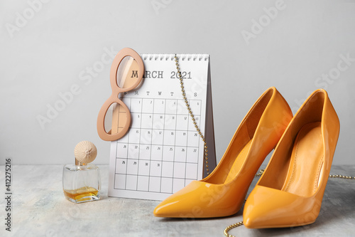 Calendar with female access...