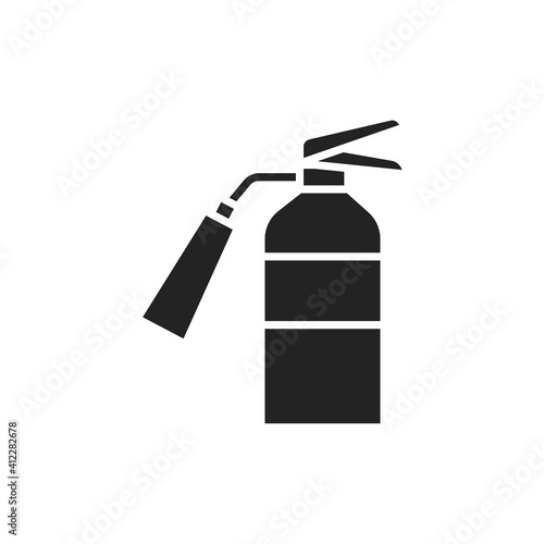Fire department color line icon. Isolated vector element.