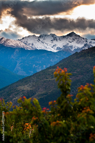 autumn in the mountains