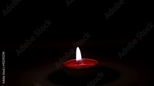 candle in night, a luminous candle in the dark