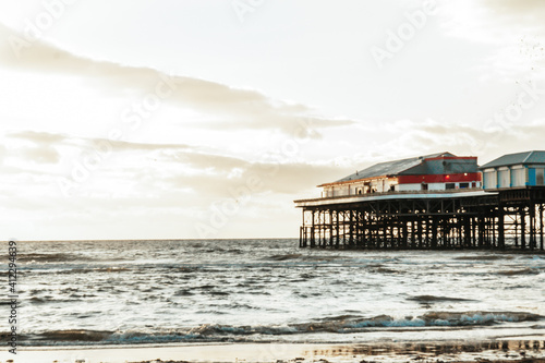 pier on the beach