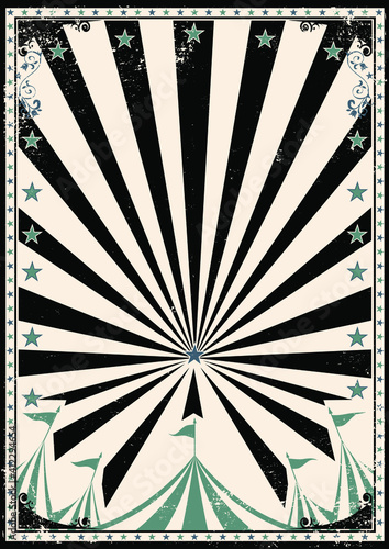 Circus retro sunbeam poster.
A circus background for a poster for your show !