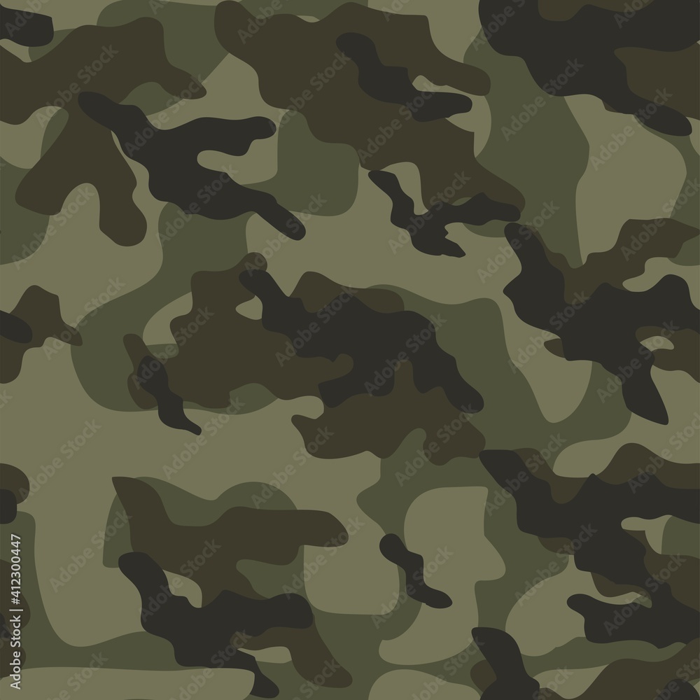 green military camouflage vector seamless pattern green military camouflage vector seamless pattern