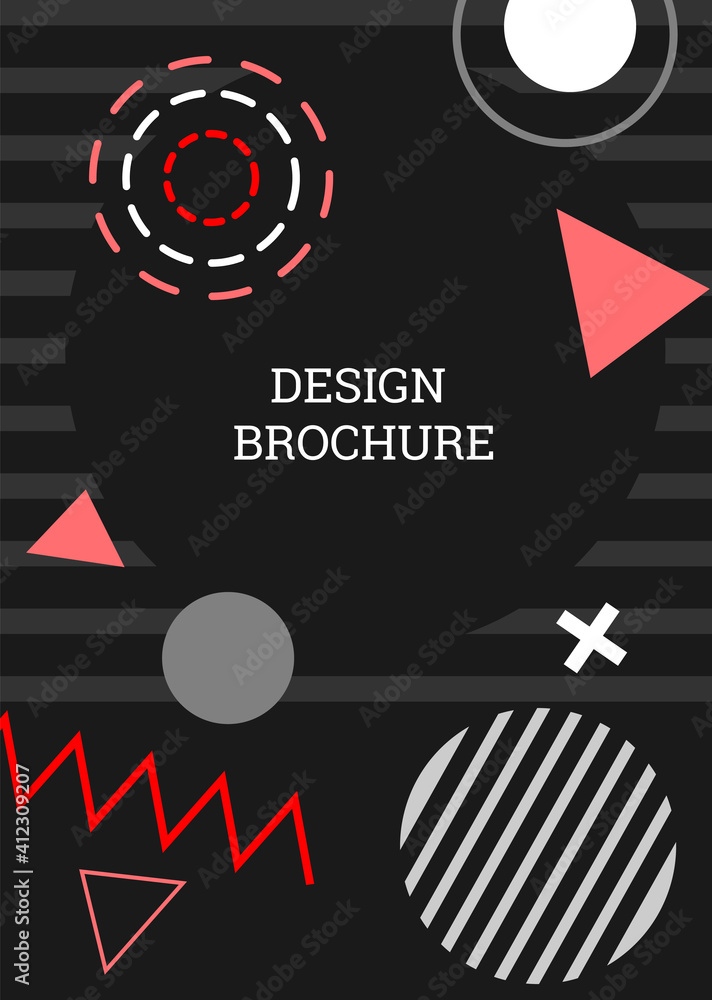Abstract background in the style of Memphis. Geometric cover design. Fashionable bright cover, banner, poster, booklet. Creative colors. Vector Abstract background in the style of Memphis. Geometric cover design. Fashionable bright cover, banner, poster, booklet. Creative colors. Vector