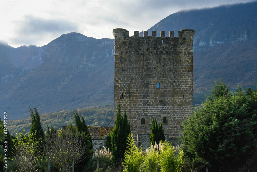 Velasco tower in Lezana de Mena