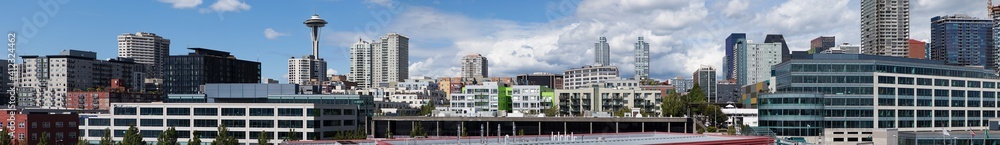 Seattle Skyline From Harbor 2016 Seattle Skyline From Harbor 2016