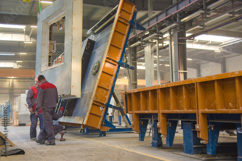 Tableau sur toile new technologies Fiberglass Concrete Production Plant