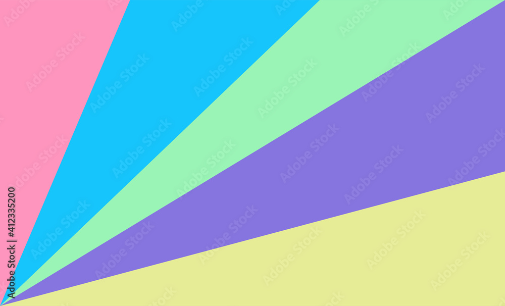 Modern geometric abstract pastel paper banner cover design with pink, purple, yellow, green, blue triangles shapes on texture background for card, flyer, invitation, banner, party, print advertising Modern geometric abstract pastel paper banner cover design with pink, purple, yellow, green, blue triangles shapes on texture background for card, flyer, invitation, banner, party, print advertising