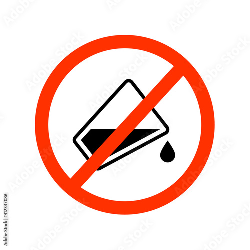 glass and flowing water icon