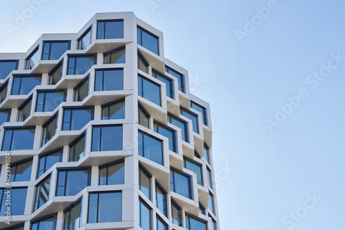 White, cool office building photo