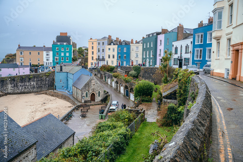 view of the old town Tenby