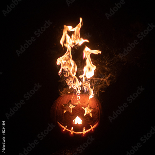 Fiery Pumpkin