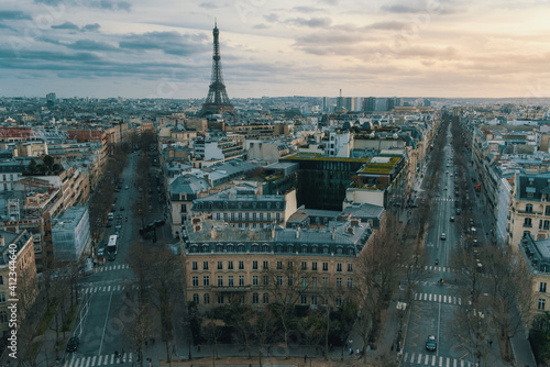Vista de Paris desde el Arco de Triunfo © Martn