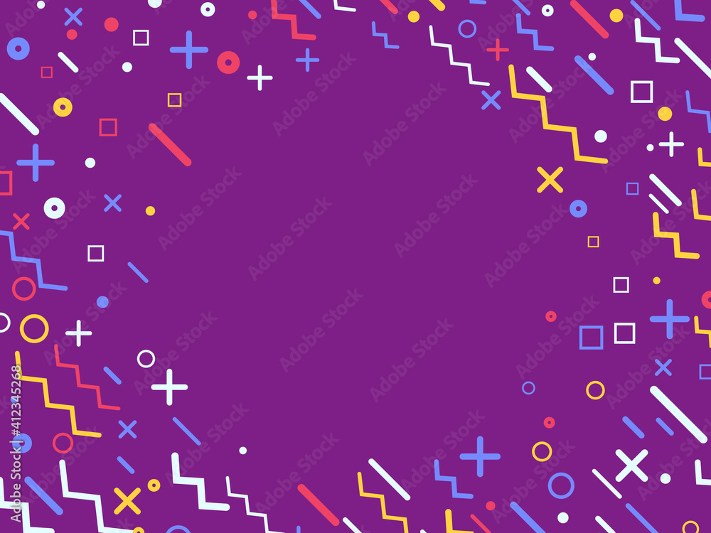 Abstract minimal geometric background. Vector illustration. Abstract minimal geometric background. Vector illustration.