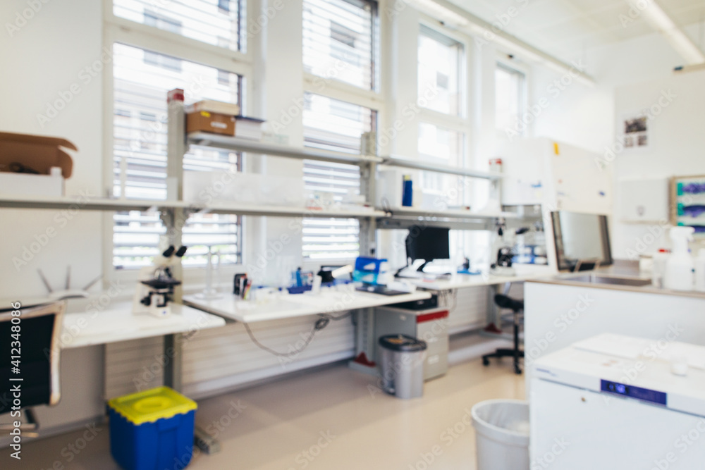 White Professional Lab Defocused White Professional Lab Defocused