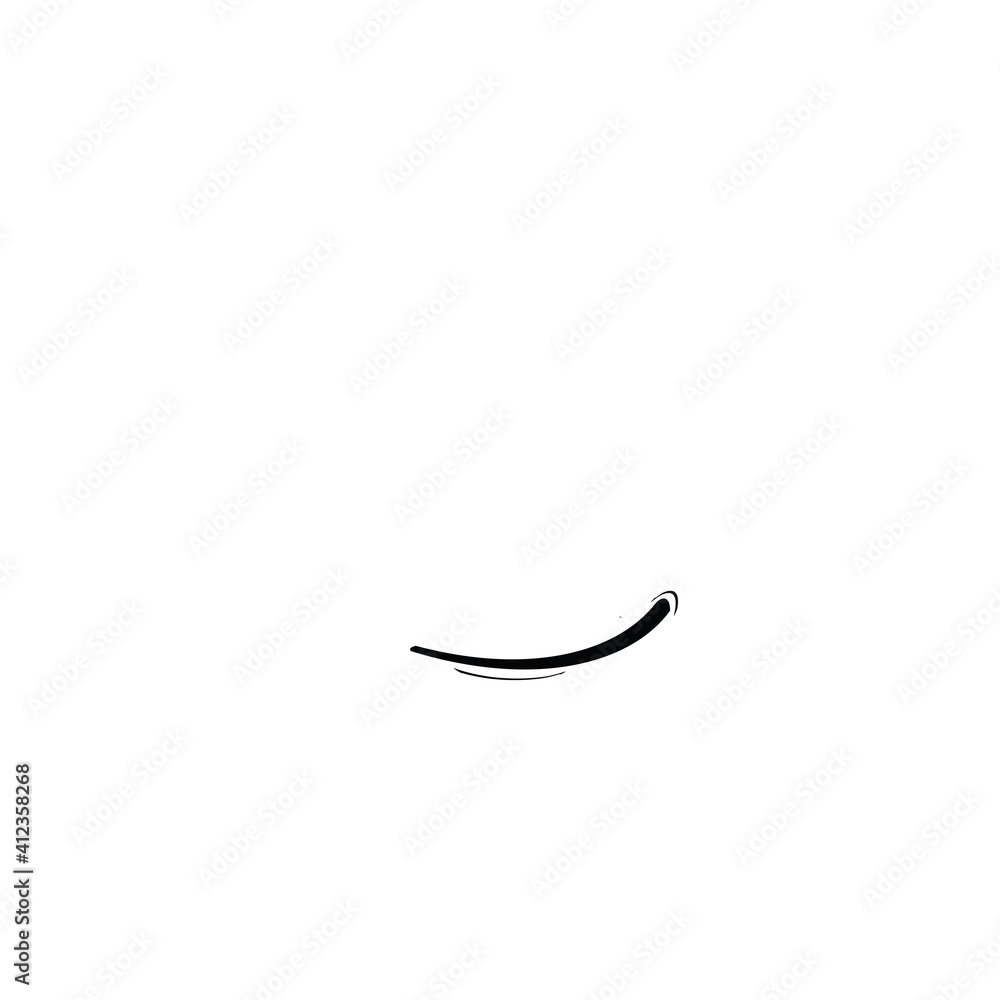 Smile icon Logo Vector Template Design - Vector white Smile icon Logo Vector Template Design - Vector white
