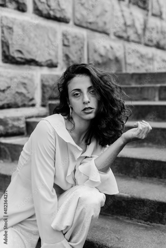 Portrait of beautiful woman Portrait of beautiful woman