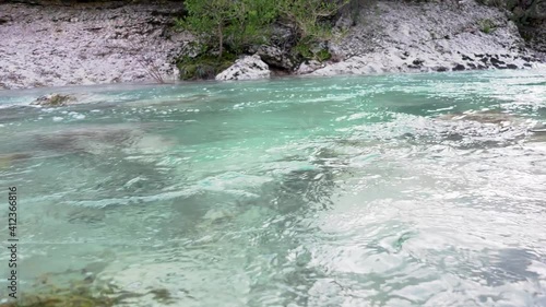 water flowing into the river Sierra de Cazorla