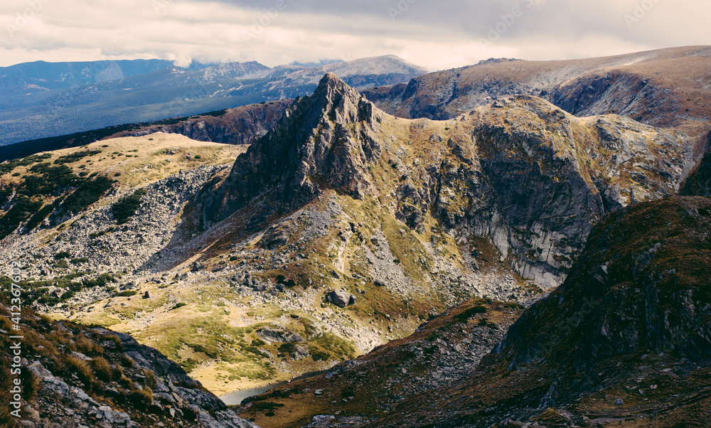 Mountain landscape Mountain landscape