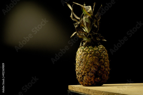 Pineapple over atable