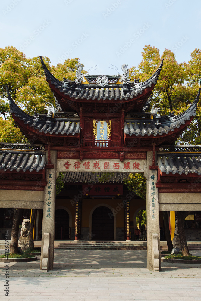 ancient temples in Suzhou,China ancient temples in Suzhou,China