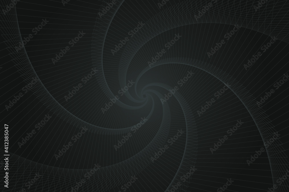 Stylish black and grey spiral background Stylish black and grey spiral background