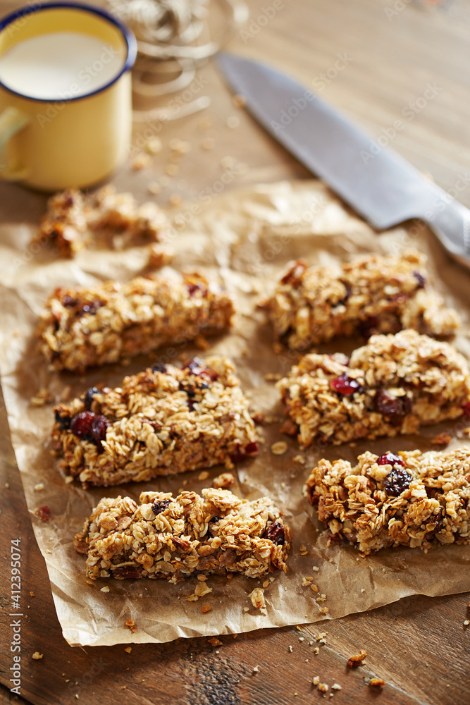 Homemade granola bars Homemade granola bars