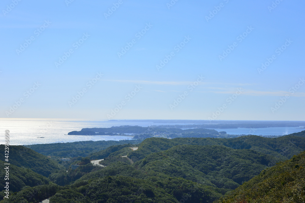  三重県伊勢志摩　パールロードからの眺め