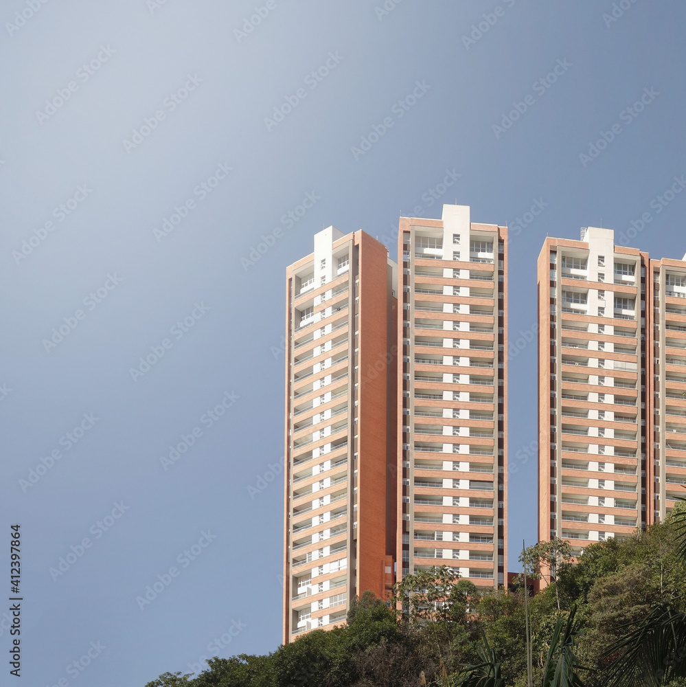 High rise buildings in Medellin, Colombia High rise buildings in Medellin, Colombia