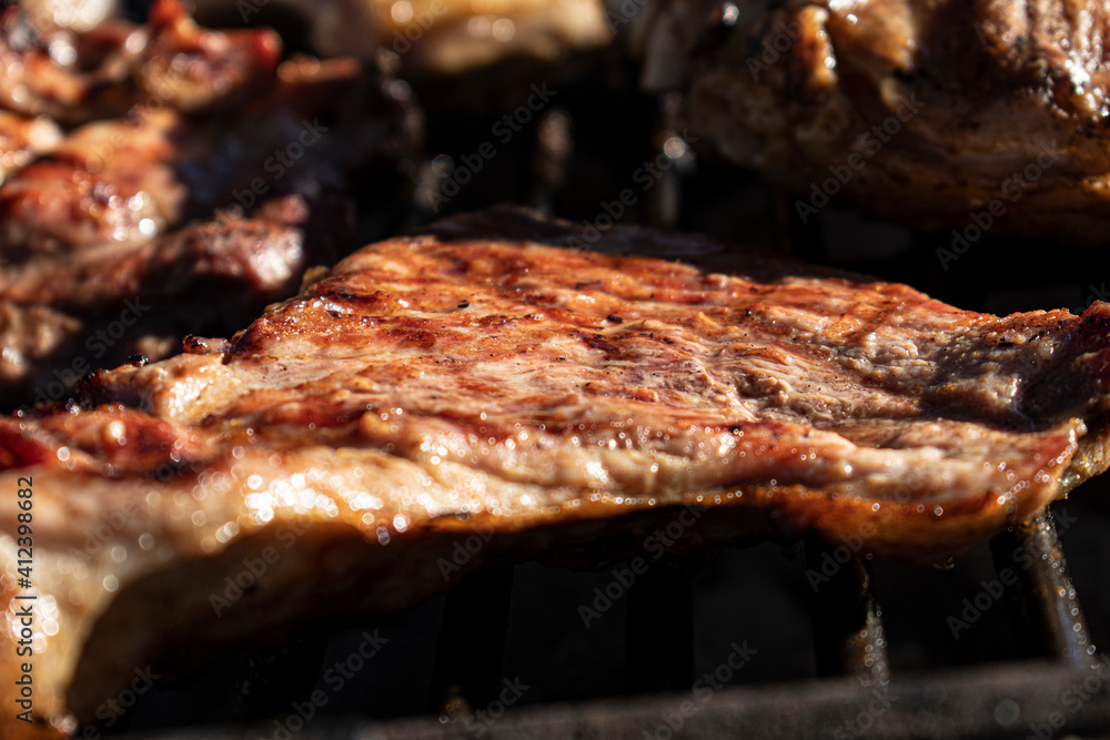 meat on the grill meat on the grill